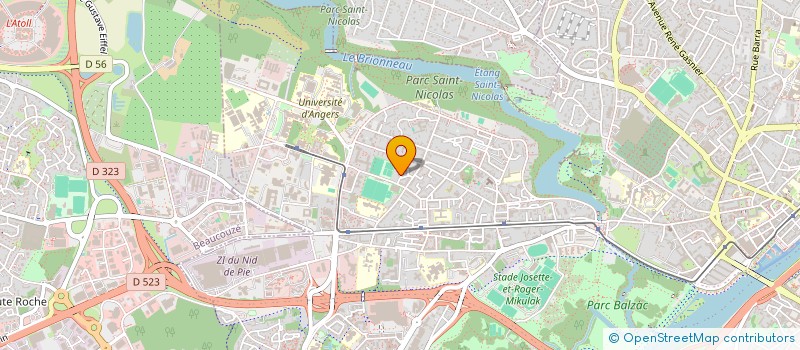 localisation de l'entreprise GARBAA TAXIS à ANGERS