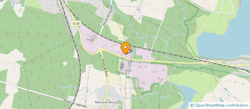localisation de l'entreprise GARBAY ENERGIES à MORCENX-LA-NOUVELLE