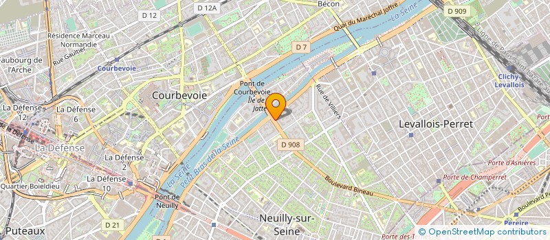 localisation de l'entreprise GARBIS à NEUILLY-SUR-SEINE