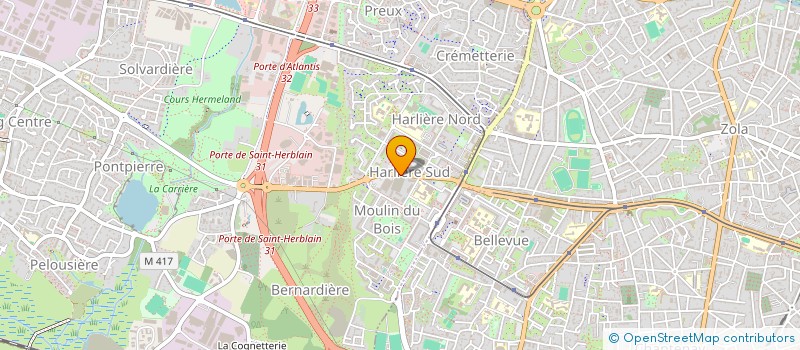 localisation de l'entreprise GARC à SAINT-HERBLAIN