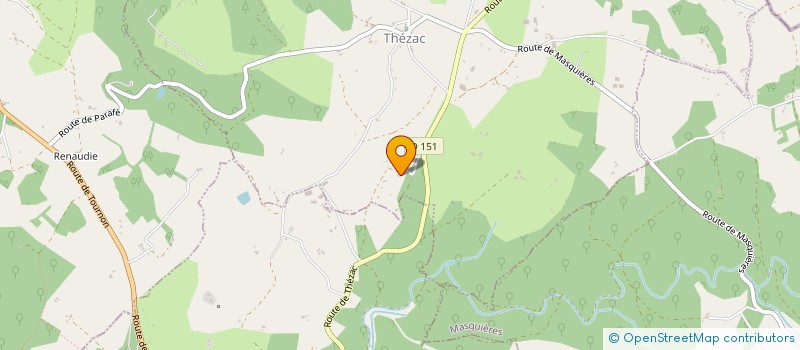 localisation de l'entreprise GARCAP  THEZAC