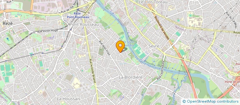 localisation de l'entreprise GARCAP  REZE