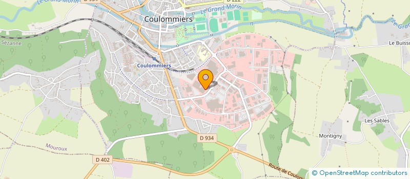 localisation de l'entreprise GARCES ET BONA à COULOMMIERS