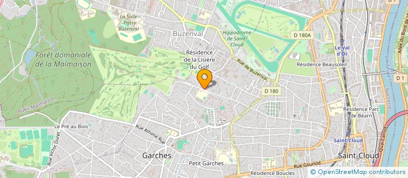 localisation de l'entreprise GARCHES DE NOE à GARCHES