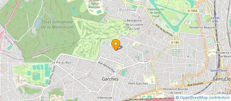 localisation de l'entreprise GARCHES RENOVATION à GARCHES