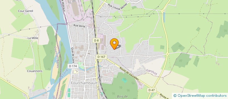 localisation de l'entreprise GARCHIZY SPORTS NATURE  GARCHIZY