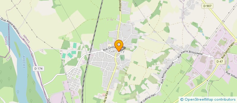 localisation de l'entreprise GARCHIZY UNI CONTRE LA MYOPATHIE  GARCHIZY