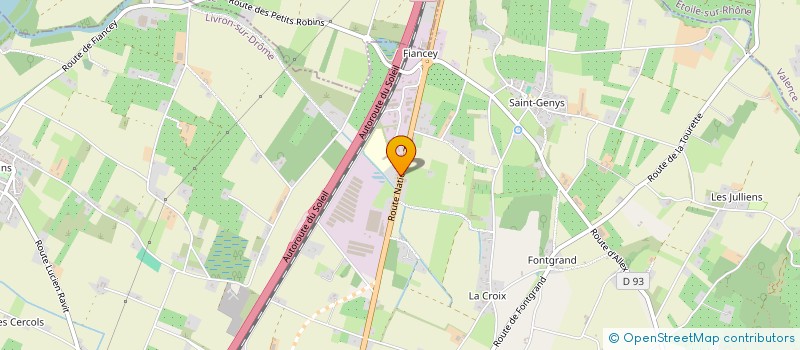 localisation de l'entreprise GARCIA  LIVRON-SUR-DROME