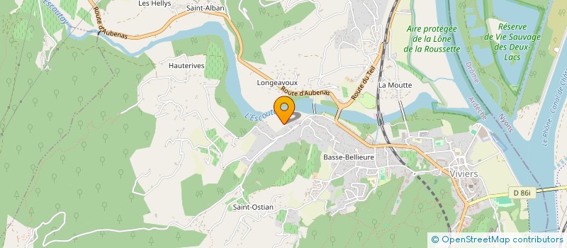 localisation de l'entreprise GARCIA-BERTRAND  VIVIERS