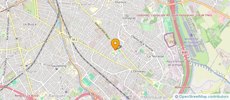 localisation de l'entreprise GARCIA EDMOND & GERARD à TOULOUSE