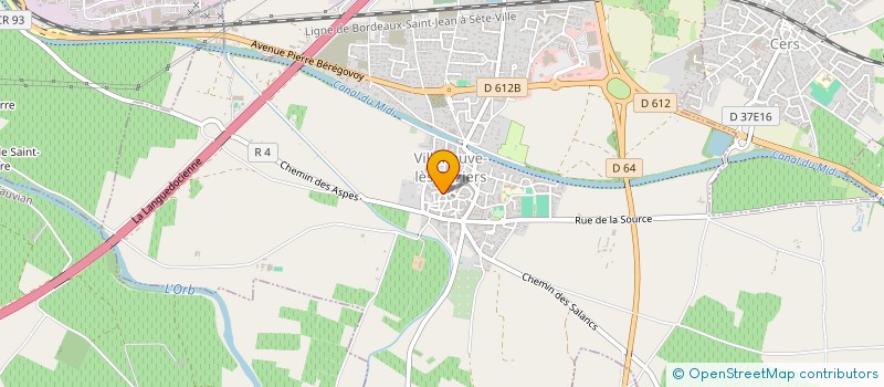 localisation de l'entreprise GARCIA ENERGY SOLUTIONS à VILLENEUVE-LES-BEZIERS