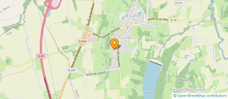 localisation de l'entreprise GARCIA ET FILS  GARLIN