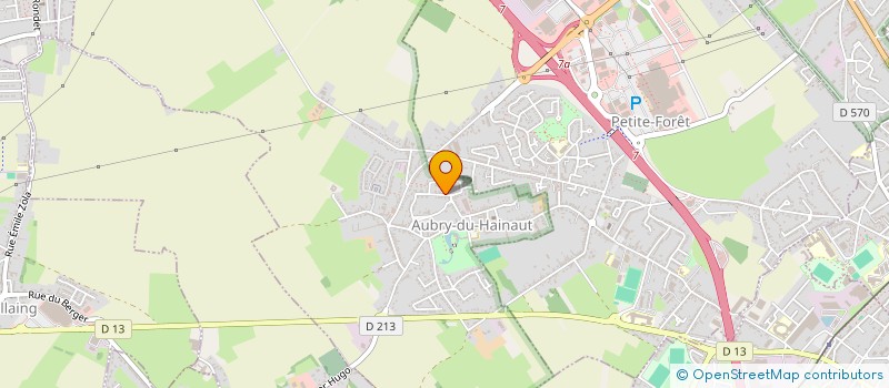 localisation de l'entreprise GARCIA EURL  AUBRY-DU-HAINAUT