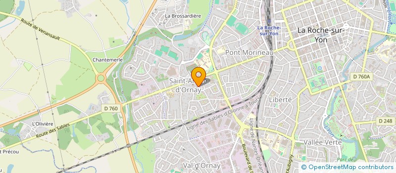 localisation de l'entreprise GARCIA EXPERTISE CONSEIL à LA ROCHE-SUR-YON