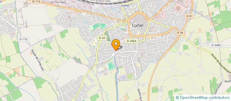 localisation de l'entreprise GARCIA INGENIERIE à LUNEL