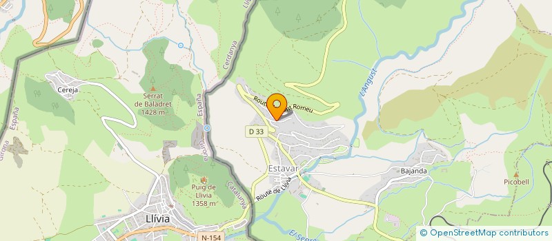 localisation de l'entreprise GARCIA INVEST  ESTAVAR