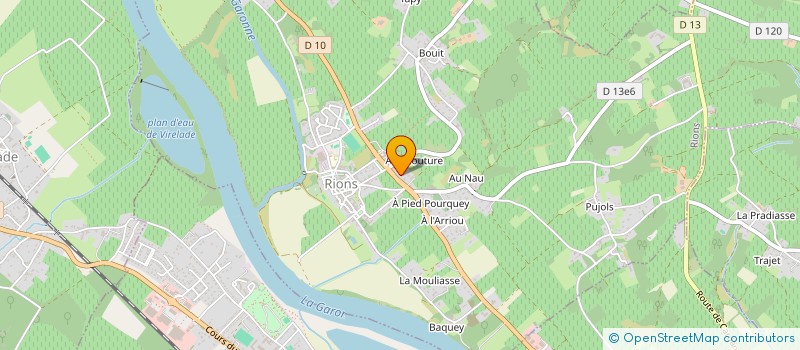 localisation de l'entreprise GARCIA JOAQUIN  RIONS