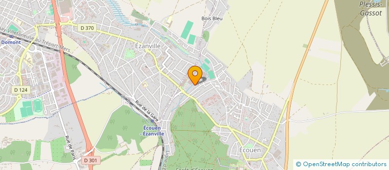 localisation de l'entreprise GARCIA LOPES  ECOUEN