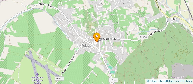 localisation de l'entreprise GARCIA MICHEL  PUJAUT