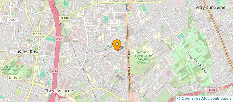 localisation de l'entreprise GARCIA NET  L'HAY-LES-ROSES