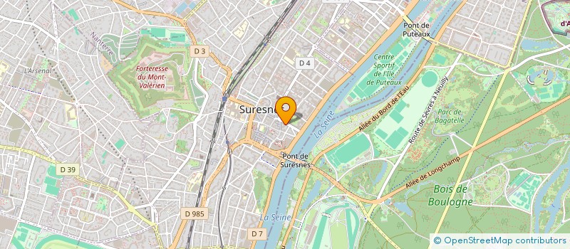 localisation de l'entreprise GARCIA / PASCAL à SURESNES