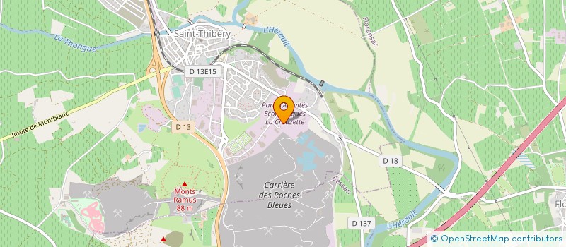 localisation de l'entreprise GARCIA POIDS LOURDS à SAINT-THIBERY