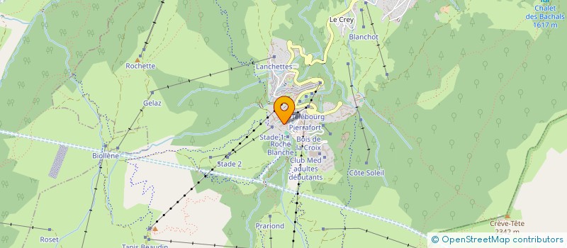 localisation de l'entreprise GARCIA/RAVIER  LES AVANCHERS-VALMOREL