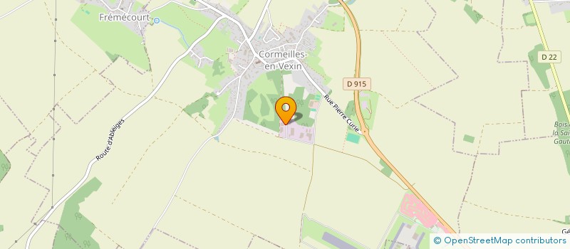 localisation de l'entreprise GARCIA RECTIFICATION à CORMEILLES-EN-VEXIN
