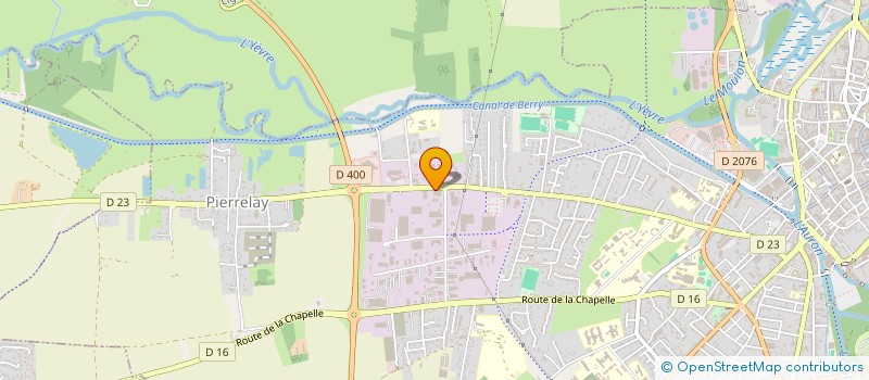 localisation de l'entreprise GARCIA SA à BOURGES
