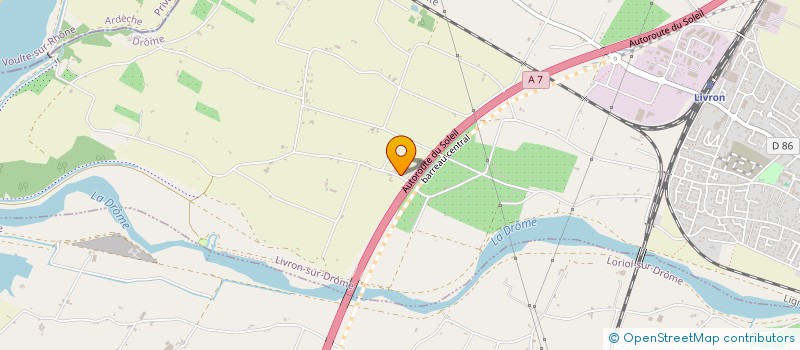 localisation de l'entreprise GARCIA THIBAULT ELECTRICITE  LIVRON-SUR-DROME