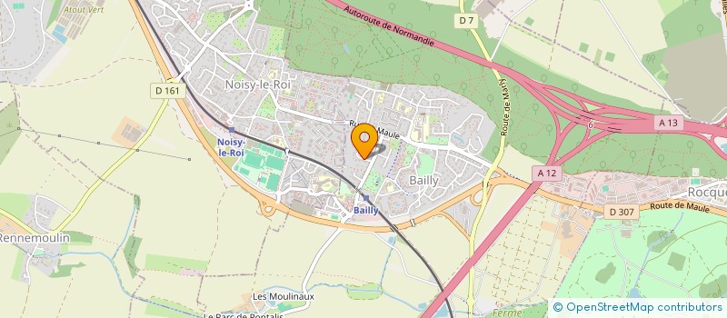 localisation de l'entreprise GARCIACROIZIER  BAILLY