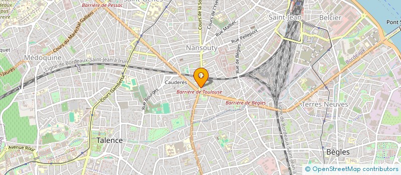 localisation de l'entreprise GARCIAHILTNER CONSULTING  BORDEAUX