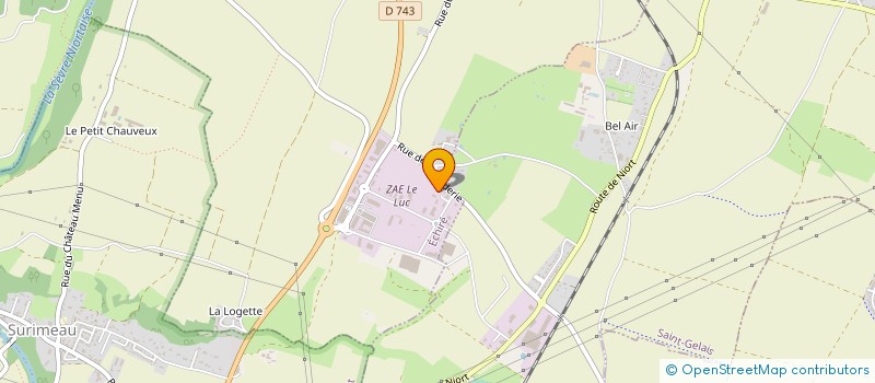 localisation de l'entreprise GARCIN  ECHIRE