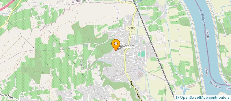 localisation de l'entreprise GARCIN  SAUVETERRE