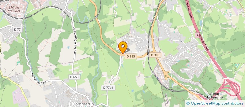 localisation de l'entreprise GARCO  DOMMARTIN