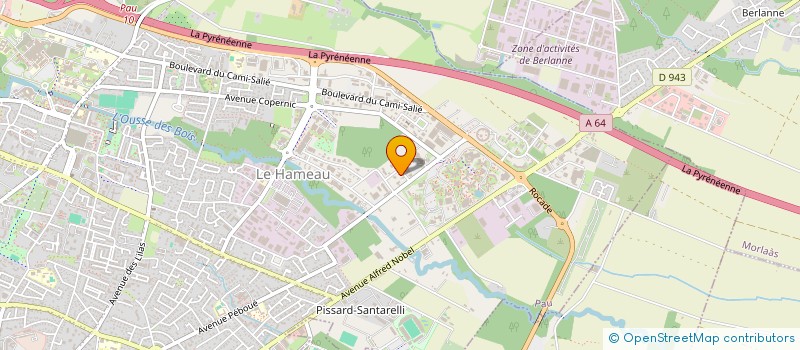 localisation de l'entreprise GARD à PAU