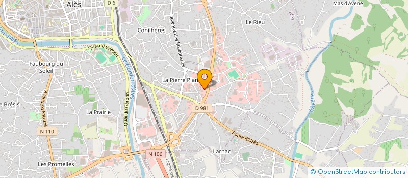 localisation de l'entreprise GARD AGE  ALES