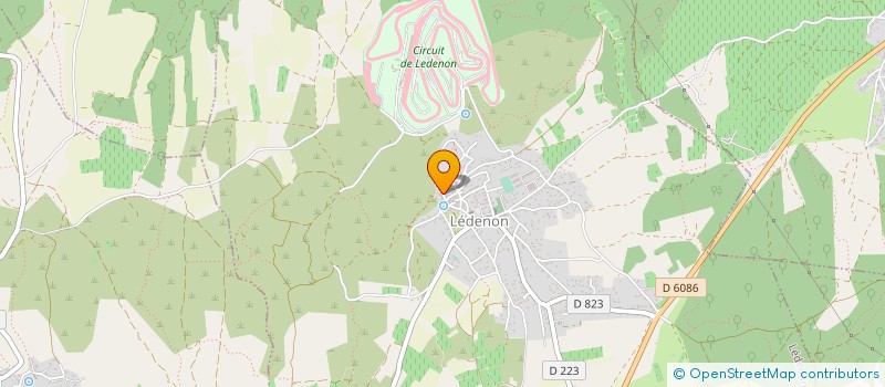 localisation de l'entreprise GARD CEVENNES SERVICES  LEDENON