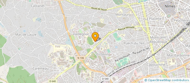 localisation de l'entreprise GARD COORDINATION PROMOTION  NIMES