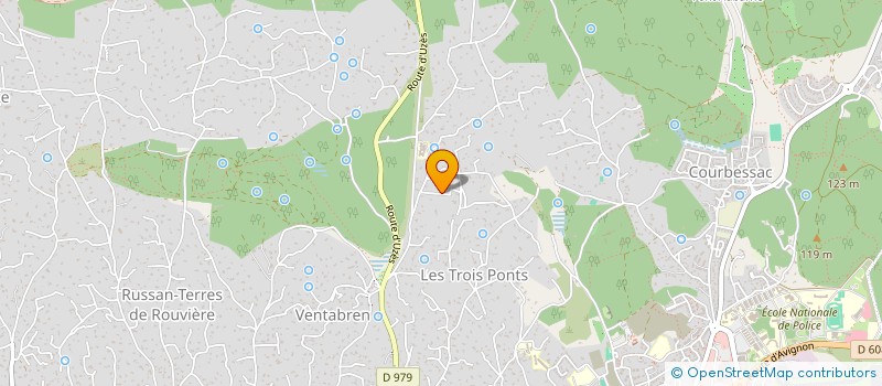 localisation de l'entreprise GARD EAU CHAUD ET FROID  NIMES