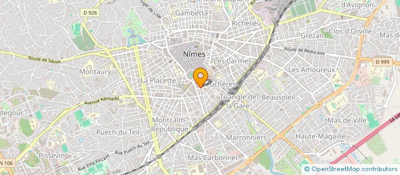 localisation de l'entreprise GARD ENERGIES  NIMES