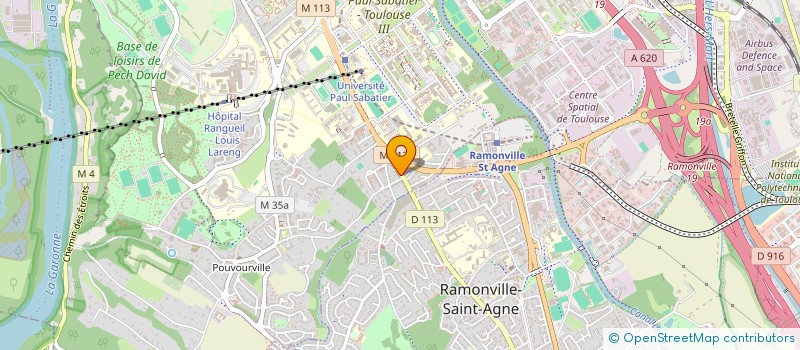 localisation de l'entreprise GARD GROUP ASSIS ROUTIERE à TOULOUSE