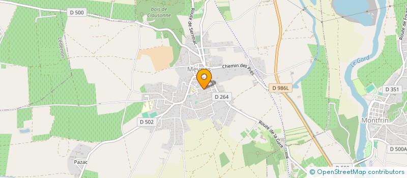 localisation de l'entreprise GARD O WHEELERS  MEYNES