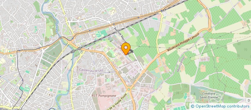 localisation de l'entreprise GARD OUEST DIFFUSION à CASTELNAU-LE-LEZ