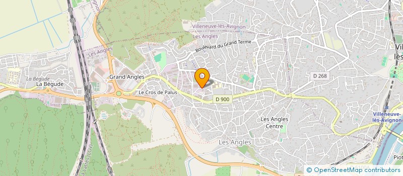 localisation de l'entreprise GARD TRANSPORT SERVICE à LES ANGLES