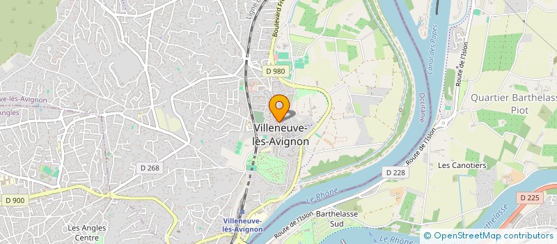 localisation de l'entreprise GARD2SENIORS  VILLENEUVE-LES-AVIGNON