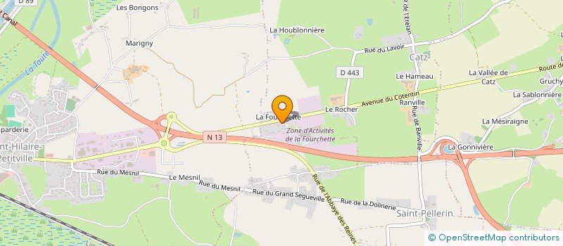 localisation de l'entreprise GARDANNE INVEST  CARENTAN-LES-MARAIS