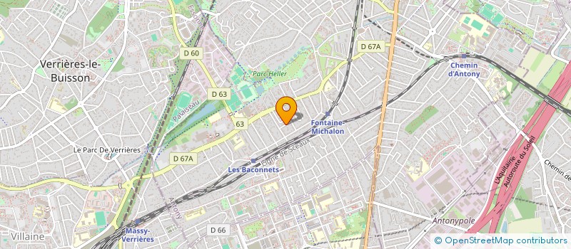 localisation de l'entreprise GARDASOL à ANTONY