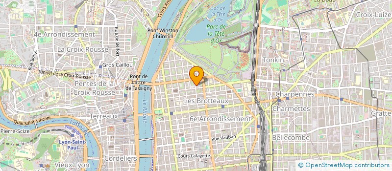 localisation de l'entreprise GARDE  LYON