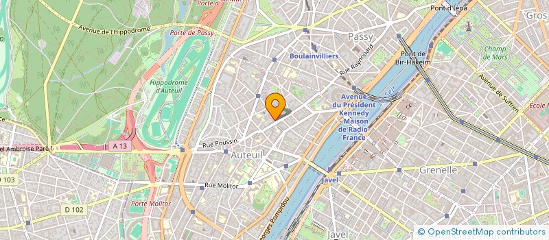 localisation de l'entreprise GARDE  PARIS